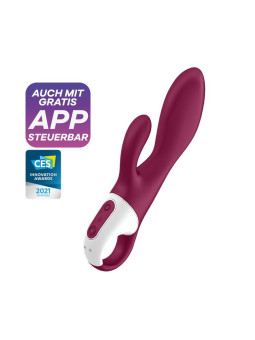 Heated Affair Vibrador con Función de Calor Punto G USB Silicona