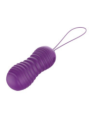 Orio Huevo Vibrador y Movimiento Telescópico Up and Down Control Remoto Púrpura