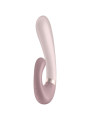 Heat Wave Vibrador con Efecto Calor Mauve con APP