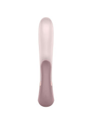 Heat Wave Vibrador con Efecto Calor Mauve con APP