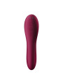 Dual Crush Vibrador y Succionador USB Rojo