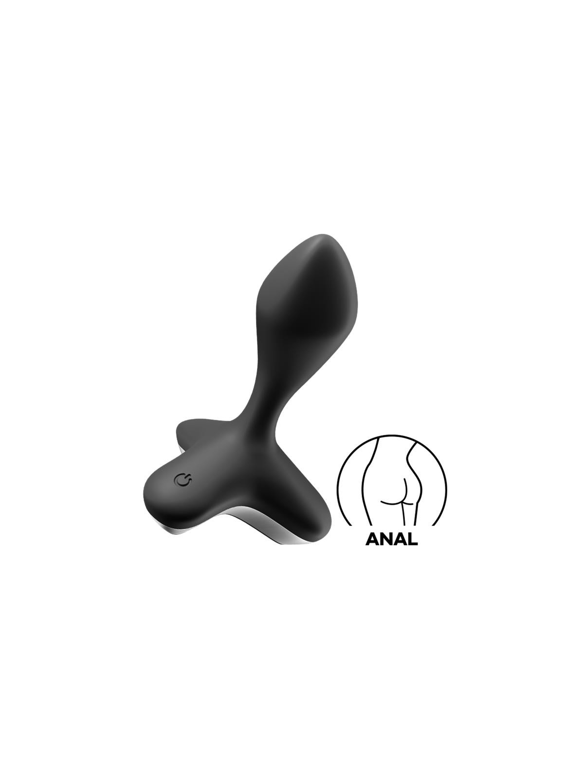 Game Changer Plug Anal con Vibración Negro