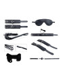 Secret Desires Black Kit de 8 Piezas BDSM