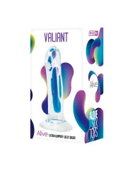 Valiant Dildo Jelly 16 cm Transparente
