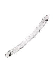 Supreme Dildo Doble 38.5 cm Transparente
