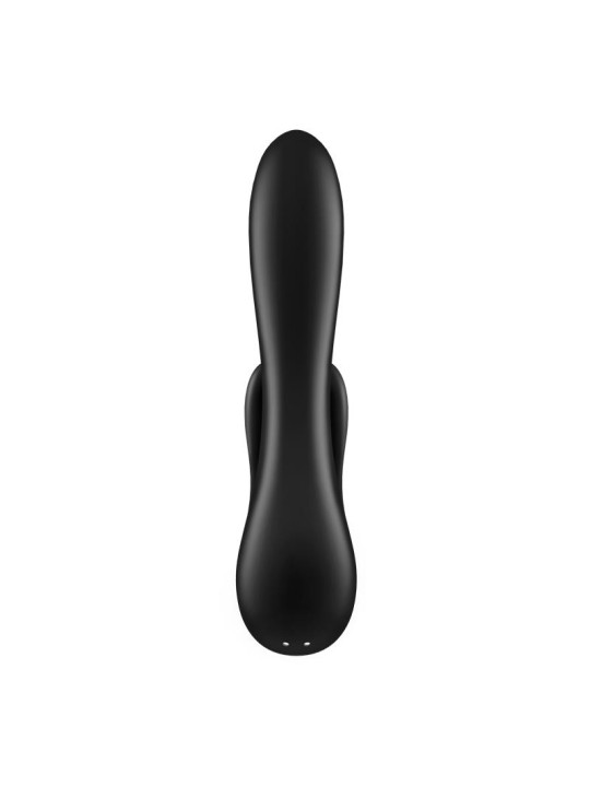 Double Flex Vibrador Punto G 3 Motores Satisfyer APP Connect Negro