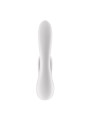 Double Flex Vibrador Punto G 3 Motores Satisfyer APP Connect Blanco