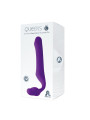 Queens L Dildo Strap-On sin Tirantes Silicona Púrpura Oscuro