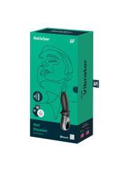 Hot Passion Estimulador Anal con APP y Vibración Función de Calor USB