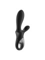 Heat Climax Vibrador con APP Punto G, Punto P y Perineo Función de Calor USB Magnético