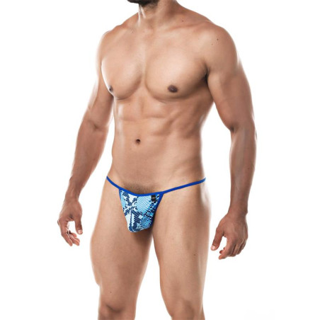 Tanga G-String Provocative Estampado Serpiente