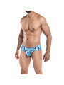 Cheeky Brief Provocative Estampado Serpiente