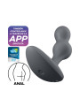 Deep Diver Plug Anal con Vibración APP Satisfyer Connect