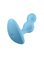 Deep Diver Plug Anal con Vibración APP Satisfyer Connect Azul