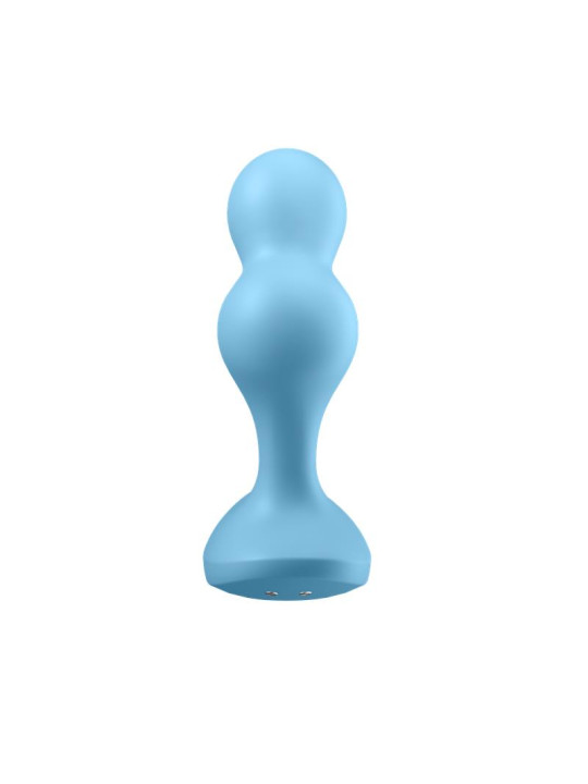 Deep Diver Plug Anal con Vibración APP Satisfyer Connect Azul