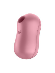 Cotton Candy Succionador de Clítoris y Vibrador Light Red