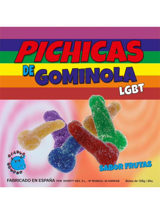 Caja Gominolas Pito Sabor Frutas LGBTQ+