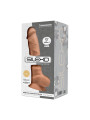 Dildo Dual Density Mol.1 - 9 Caramelo