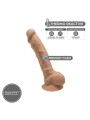 Dildo Dual Density Mod. 1 - 7 Caramel