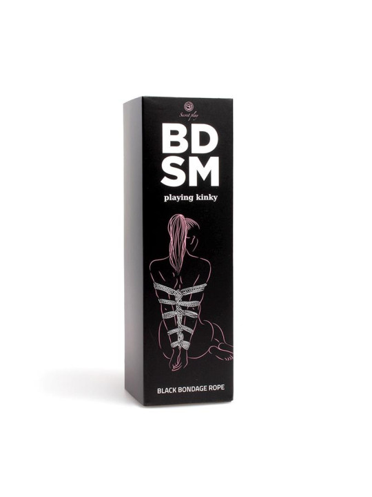 Cuerda para Bondage 10 m Negra