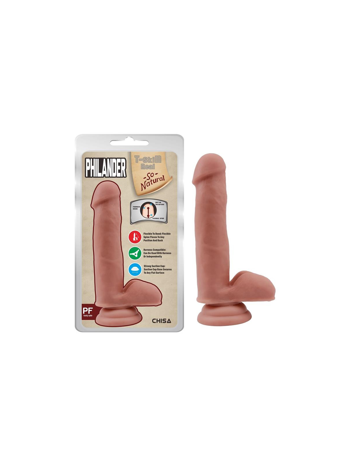 Dildo Realista Philander 7