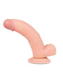 Slidy Dildo Realista Dual Layer Retráctil y Orientable 8