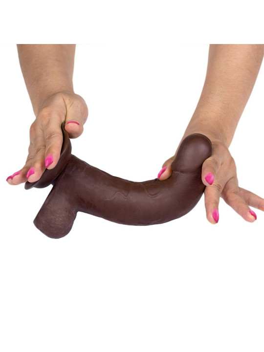 Slidy Dildo Realista Dual Layer Retráctil y Orientable 8