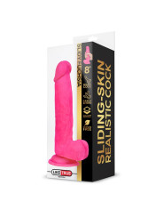 Slidy Dildo Realista Dual Layer Retráctil y Orientable 8