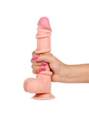 Slidy Dildo Realista Dual Layer Retráctil y Orientable 9