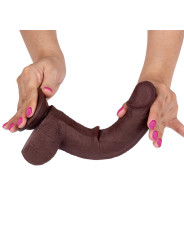 Slidy Dildo Realista Dual Layer Retráctil y Orientable 9