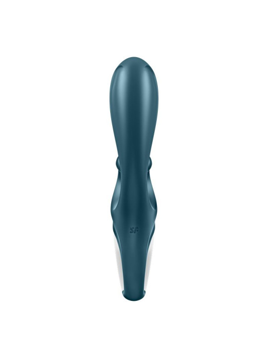 Vibrador Hug Me con APP Satisfyer Connect Grayblue