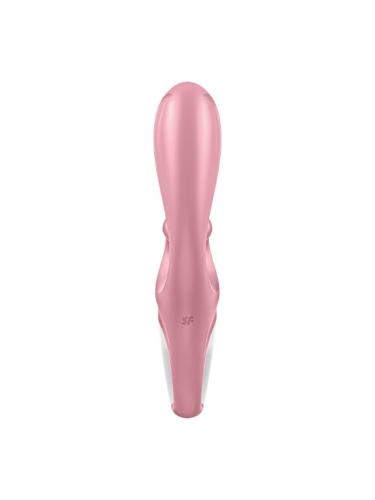 Vibrador Hug Me con APP Satisfyer Connect Rosa