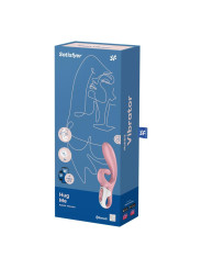 Vibrador Hug Me con APP Satisfyer Connect Rosa
