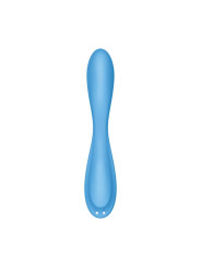 Vibrador G-Spot Flex 4 con APP Satisfyer Connect Azul