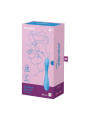 Vibrador G-Spot Flex 4 con APP Satisfyer Connect Azul