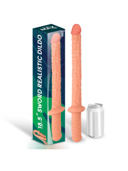 Blade Dildo Realista Forma de Espada 18.5 Sword Natural