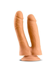 Twin Dildo Doble Realista 7.1 Natural