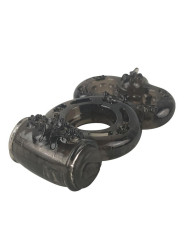 Anillo para el Pene con Vibración Negro