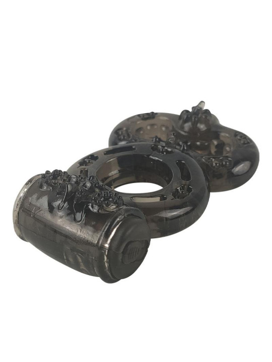 Anillo para el Pene con Vibración Negro