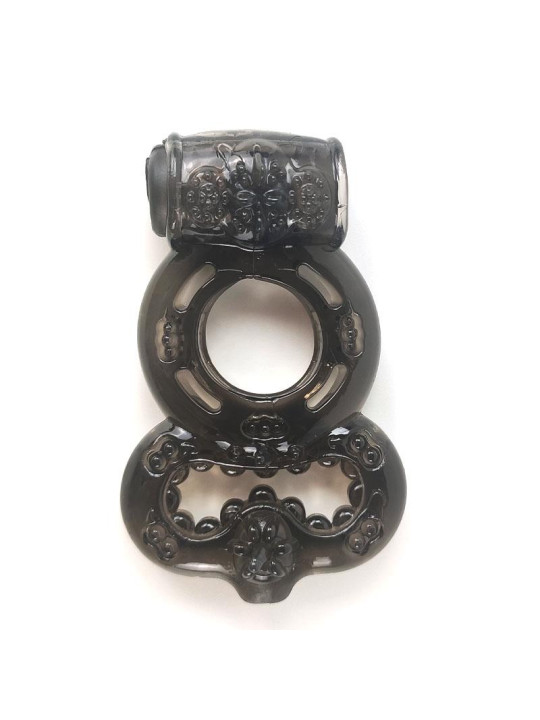 Anillo para el Pene con Vibración Negro