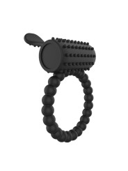 Anillo para el Pene con Vibración Negro