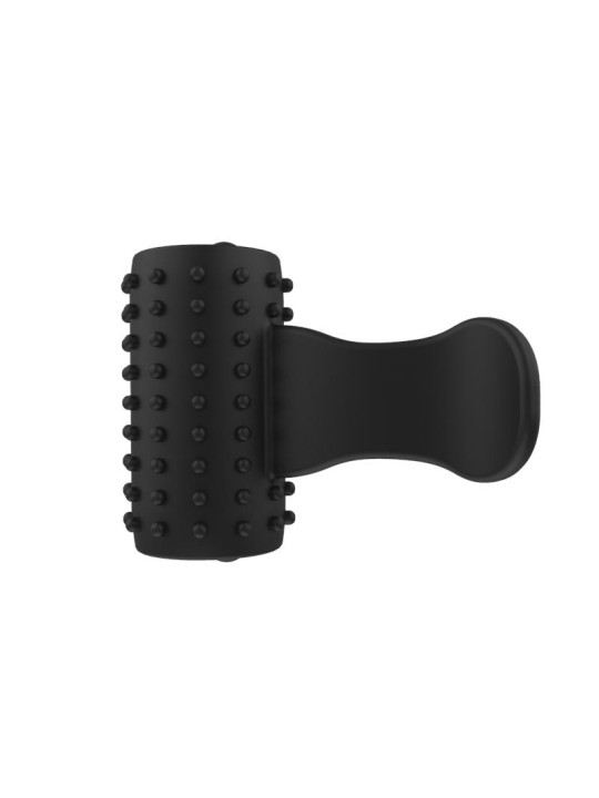 Anillo para el Pene con Vibración Negro