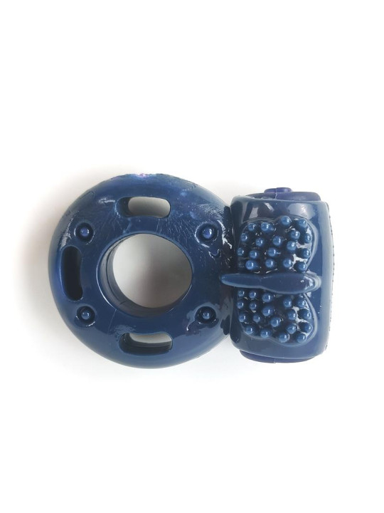 Anillo para el Pene con Vibración Azul