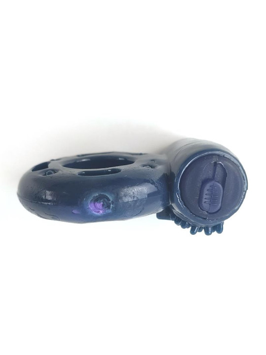 Anillo para el Pene con Vibración Azul