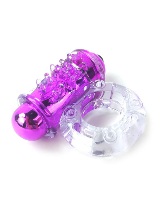 Anillo para el Pene con Vibración Rosa