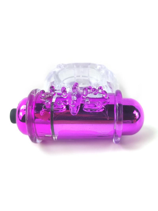 Anillo para el Pene con Vibración Rosa