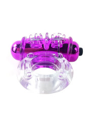 Anillo para el Pene con Vibración Rosa