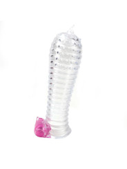 Funda para el Pene con Vibración Transparente