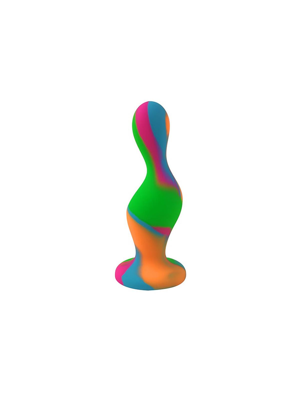 Plug Anal Multi Color Silicona