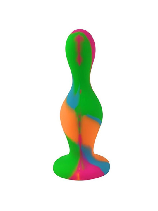 Plug Anal Multi Color Silicona